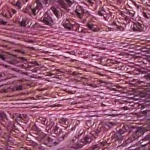 Valdani Perle Cotton Size 12 Embroidery Thread Antique Violet Variegated P10 - Picture 1 of 3