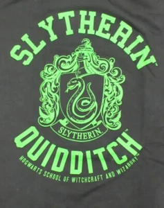Harry Potter - Camiseta Quidditch Slytherin (Negro/Verde) Talla: XL - Imagen 1 de 4