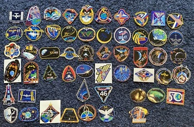 NASA LOT of 53 Space Program ISS Expedition Mission STICKERS - Image 1 of 2