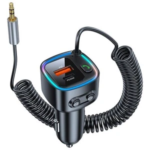 Aux Bluetooth 5.4 Adapter Auto Bluetooth Empfänger Klinke 3.5mm für Freisprec... - Bild 1 von 7