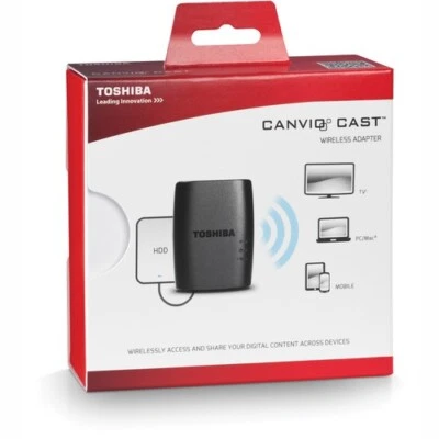 Genuine Toshiba Canvio Wireless Adapter for External Hard Drives HDWW100XKWU1 - Image 1 of 4