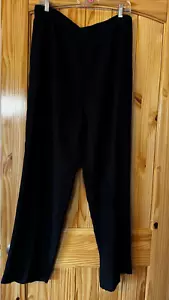 Pantaloni donna Amanda Smith neri vestibilità classica taglia L - Foto 1 di 2