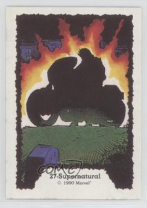 1990 Comic Images Marvel Ghost Rider Supernatural #27 07i7