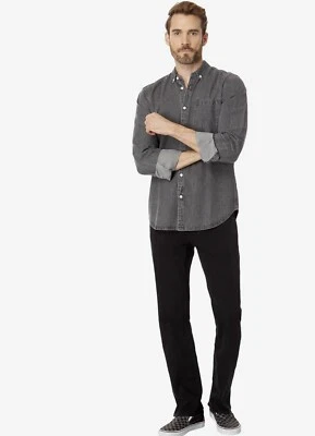 Volcom Mens Jeans Size 32 Solver Modern Straight Black - Image 1 of 4