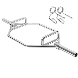 Olympic 2 Zoll Hex Trap Bar Gewichtheben Kreuzheben Kniebeuge Langhantel Stützen 1000 Pfund - Bild 1 von 10