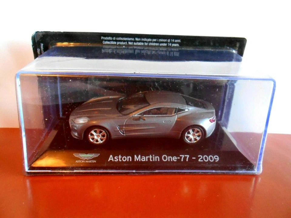 DIE CAST  ASTON MARTIN ONE-77 - 2009 "SUPER CAR SCALA 1/43 - Immagine 1 di 1