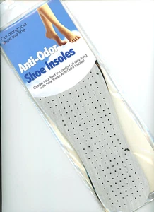 1 pair Shoe Insoles ANTI ODOR comfort cushion Insole unisex all sizes B6-D7 - Picture 1 of 5