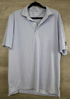 Polo homme extra large bleu performance stretch golf lumière active