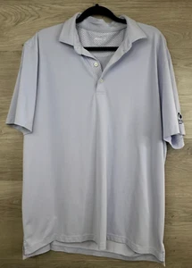 Johnnie-O Polo Shirt Mens Extra Large Blue Performance Stretch Golf Active Light - Picture 1 of 10