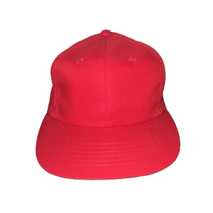 Troutman's Fishing Fisherman Plain Red NOS Snapback Adjustable Hat Cap w/tags - Picture 1 of 8