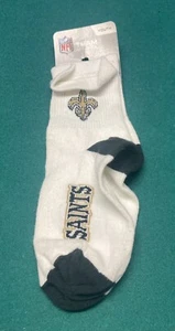 New Orleans Saints NFL Youth Socks Color White For Kids 4-8yrs Brand New w/ Tag! - Picture 1 of 4