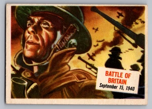 1954 TOPPS SCOOP #29 BATTLE OF BRITAIN SEPTEMBER 15, 1940 - Picture 1 of 3
