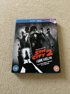 Sin City 2 - A Dame to Kill For Blu-ray (2014) Joseph Gordon-Levitt (Slip Cover) - Picture 1 of 4