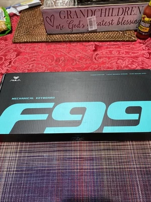 NEW Aula F99 Wireless Mechanical Keyboard, Tri-Mode BT5.0/2.4GHz/USB-C  - Image 1 of 4