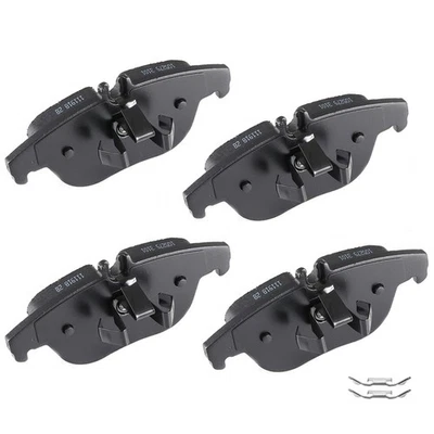 Kit de pastilhas de freio dianteiro de cerâmica conjunto para 2004 2005-2007 BMW 530i 2006-2010 BMW 650i - Imagem 1 de 4