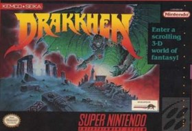 Drakkhen - SNES Super Nintendo Game