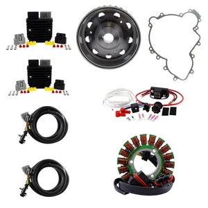 900W SPLYT Stator + Regulator + Dual Battery Isolator + Flywheel + Gasket for - Imagen 1 de 9