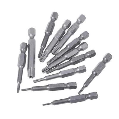 Hex Shank Type 6 35mm Torque Driver Bits in Alloy Steel at 50mm Length - Image 1 of 4