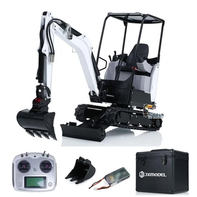 JX Modell 1/14 E20 RC Hydraulikbagger RTR Mini-Fernsteuerung Bagger I6S Radio - Bild 1 von 4