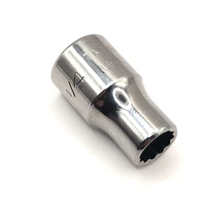 Snap-on Tools TMD8 1/4" Antrieb 12-PUNKT SAE 1/4" flache Chrom-Stecknuss - Bild 1 von 3