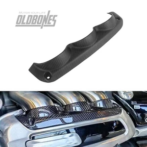 For Triumph Rocket III 2020- 2022 100% Carbon Fiber Plenum Cover Protect Matte - Picture 1 of 16