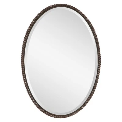 Uttermost - Mirror - Mirrors - Sherise - 32 inch Oval Mirror - 22 inches wide by - Image 1 of 4