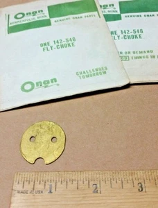 qty-2 142-0546 Onan FLY-CHOKE carburetor CHOKE FLY  FITS 142-0661 DD CARB NOS  - Picture 1 of 1