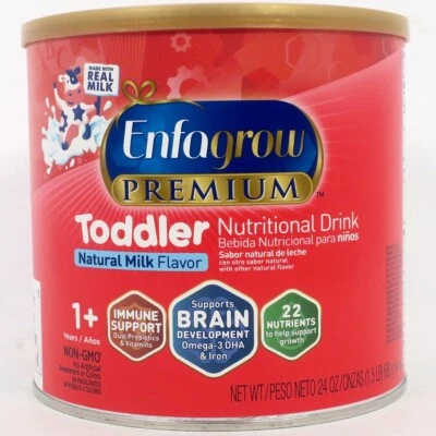 Enfagrow Premium Powder Toddler Formula Made with Real Milk  1.5 lbs Exp 10/2025 - Image 1 of 4