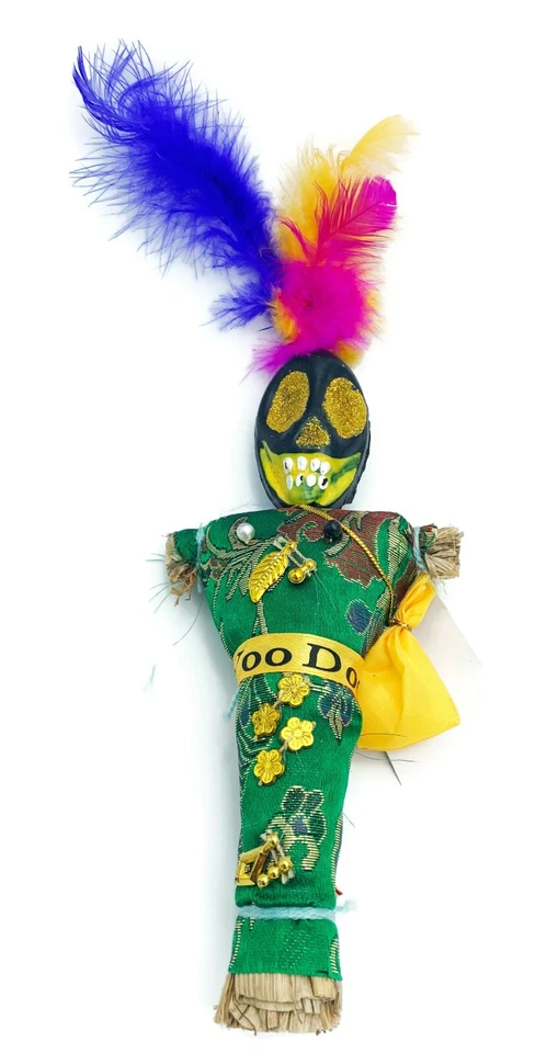 Voodoo Doll Sparkle Head YOUR CHOICE COLORS Magic Curse Revenge Money - Image 1 of 1
