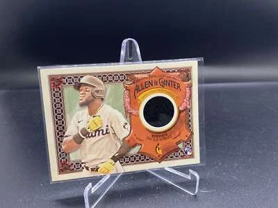 Bryan De La Cruz 2022 Topps Allen & Ginter GU Relic Marlins RC Rookie - Image 1 of 2