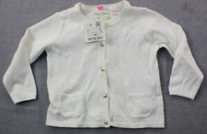 Zara Knitwear Baby Girls White Cardigan Sweater NWT 12-18 Months
