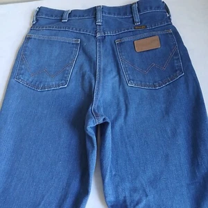 Vintage Wrangler Jeans Mens 30x34 Western Rodeo Cowboy No Fault 845 - Picture 1 of 11