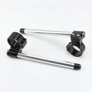 46MM High Lift Clip Ons On Handlebar For Kawasaki Ninja ZX-9R 1998-2002 HSB - Picture 1 of 4