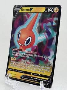 Rotom V 045/159 - SWSH: Crown Zenith Ultra Rare - Pokémon TCG (NM) - Picture 1 of 3