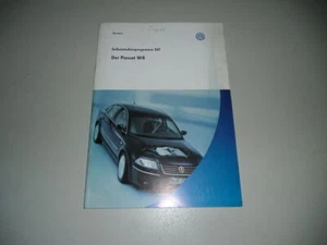 VW Programa De Autoestudio SSP 261 VW Passat B5 W8 Función Construcción 08/2001 - Imagen 1 de 1