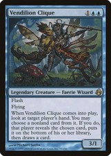 Vendilion Clique Morningtide NM Blue Rare MAGIC THE GATHERING CARD ABUGames