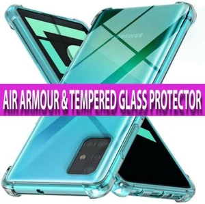 Transparent Armure Étui Pour Samsung Huawei Motorola Nokia Sony Xperia + Écran - Photo 1 sur 25