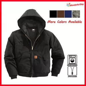 Chaqueta de pato de invierno industrial activa de invierno industrial activa de lona de arenisca acolchada de lona - Imagen 1 de 15