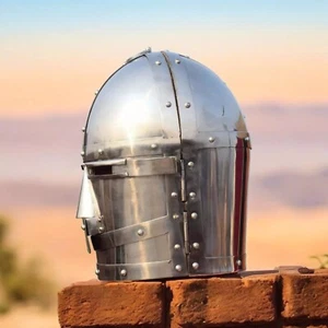 Antique Medieval Torture Helmet - Public Humiliation Device Replica - Picture 1 of 2