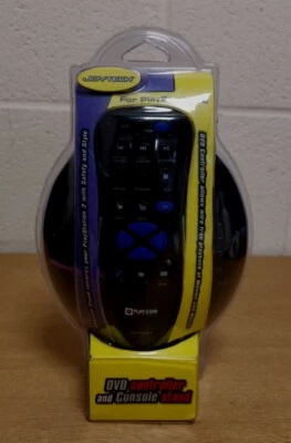 Joytech DVD Controller & Console Stand - Black - For PlayStation 2 - Image 1 of 4