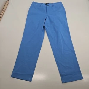 Talbots Pants Women’s 10P Blue Flawless High Waist Slimming Straight Leg NWT - Picture 1 of 10