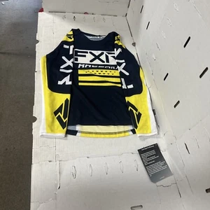 FXR Clutch Pro MX Jersey Midnight/White/Yellow (S) - Picture 1 of 3