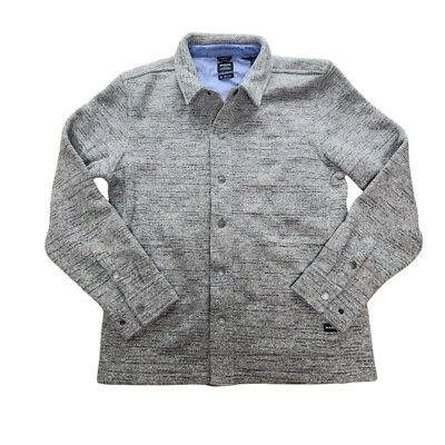 Sobrecamisa prAna Shacket Gris Tri Hilos Térmicos Algodón Orgánico Para Hombres Mediana Nueva con Etiquetas Foto 1 de 4