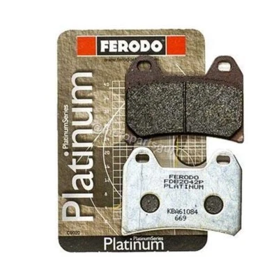 Pastillas de freno delanteras FDB2042P OEM Ferodo Aprilia Tuono MotoGuzzi V7 V85 V9 Zero SR/S Foto 1 de 4