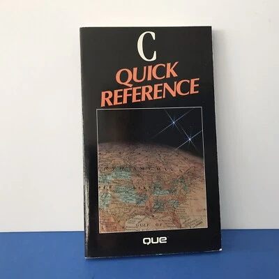 C Quick Reference (Que quick reference series) Plantz, Alan C. Paperback  - Image 1 of 3