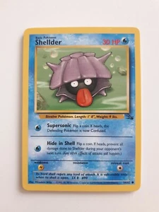 Pokemon Card Rare Shellder Fossil Base Pack 1990s New Collectable Gift - Picture 1 of 2