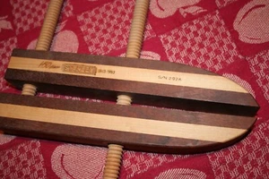 STANLEY 150TH ANNIVERSARY EDT., WOODEN HAND SCREW CLAMP # 292A MAPLE/MAHOGANY - Picture 1 of 4