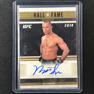 2023 Chronicles UFC MATT SERRA Hall of Fame Autos Gold 1/10
