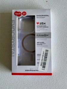 Tech21 EvoCrystal for iPhone 16 Pro - Compatible with MagSafe - in Gold - Photo 1 sur 4