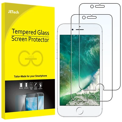 JETech Screen Protector for iPhone 8 Plus and iPhone 7 Plus, 5.5-Inch, 3-Pack - Image 1 of 2
